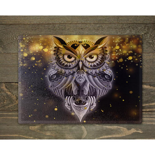 Boho Owl Chopping Board